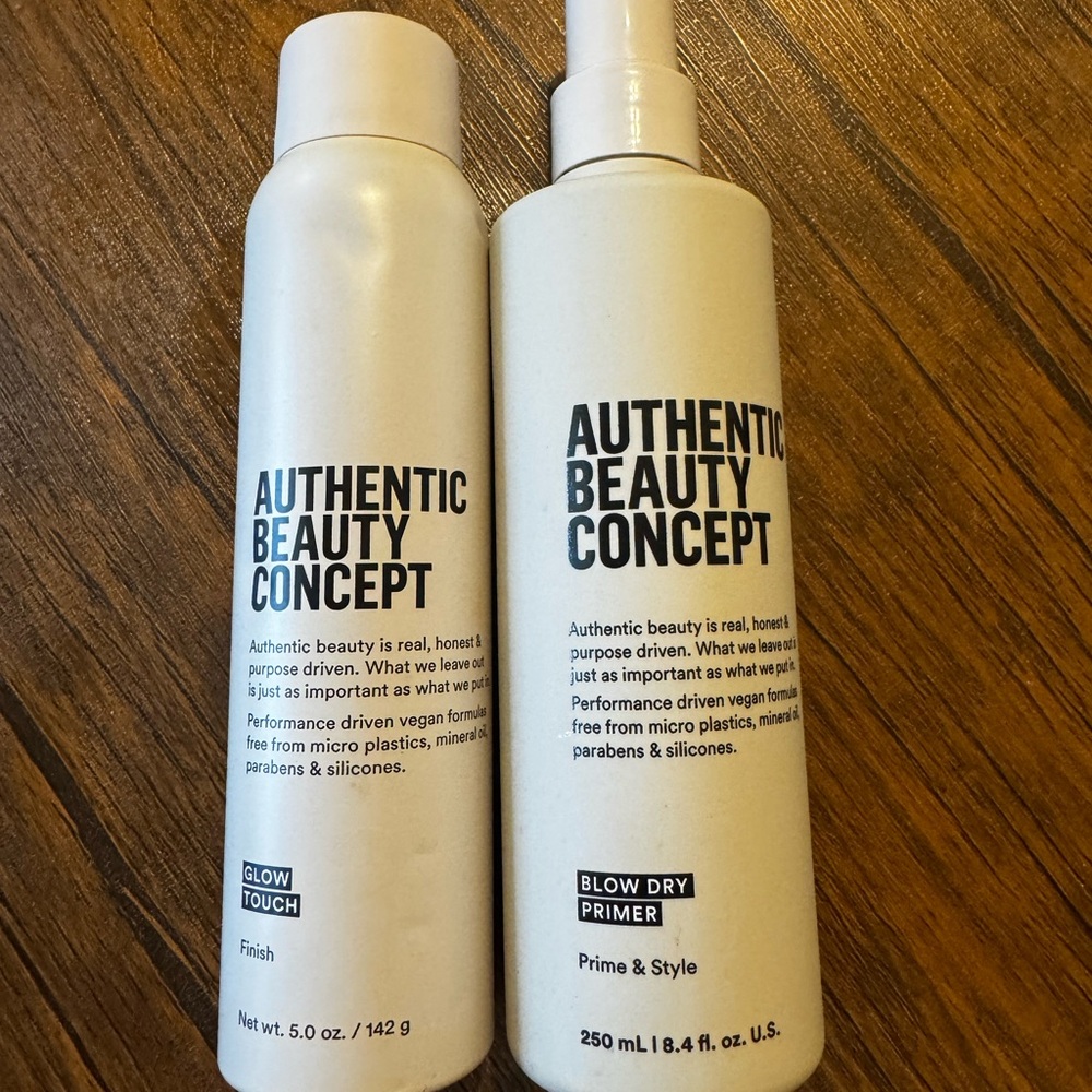 Authentic Beauty Concept Blow Dry Primer and Glow Touch Set